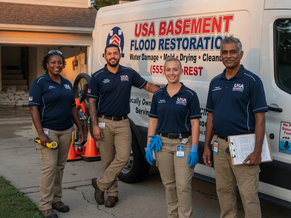 Basement Flood Cleanup company in Flatwoods, LA