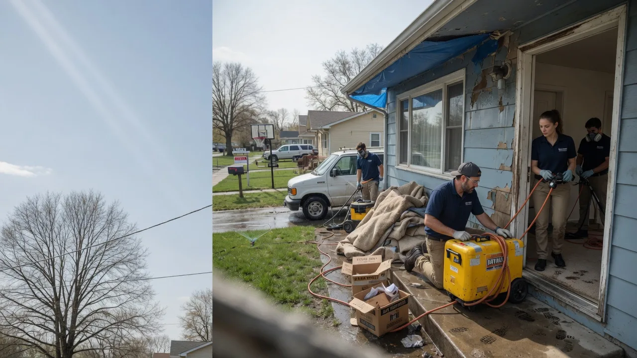 Basement Flood Cleanup in Flatwoods, LA near me